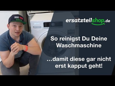 Waschmaschine reinigen - so geht es!