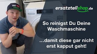 Waschmaschine reinigen - so geht es!