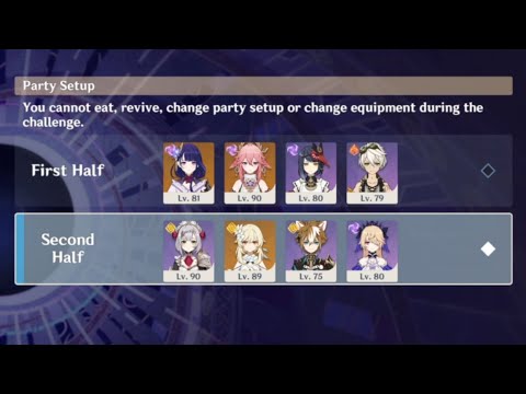 C0 raiden yae C6 sara mono electro and C6 noelle mono geo carry - abyss 3.3 floor 12 full stars