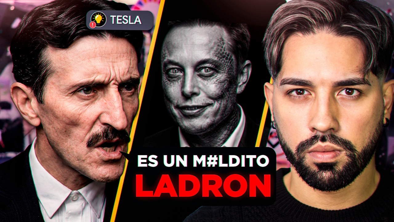 Reconstruimos a NIKOLA TESLA con IA… y Acusó a ELON MUSK
