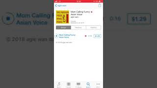 Mom calling funny Asian ringtone in iTunes now link in description