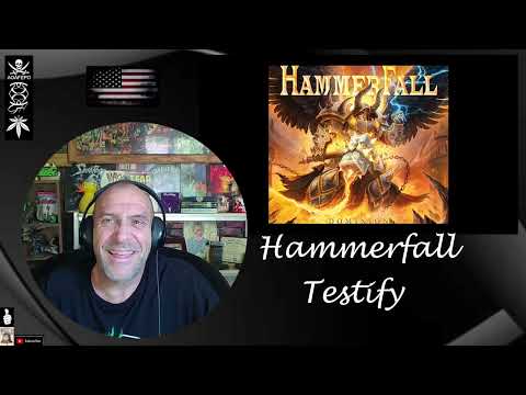 Hammerfall  - Testify - Reaction with Rollen