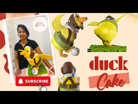 Duck cake fondent icing decorations🐣🐥
