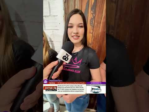 Escolha da corte da Festa da Uva em Barão do Triúnfo