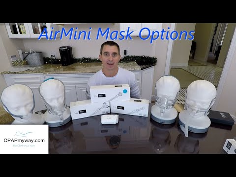 AirMini Travel CPAP Mask Options - Learn which masks you can use on the Airmini