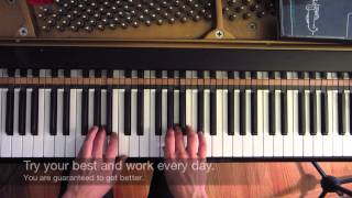 Charlie Parker's "Chi-Chi" in all 12 Keys Demonstration - Learning Tunes - Jazz Piano Lesson