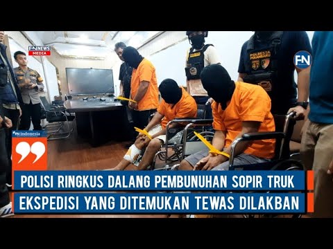 Polisi Ringkus Dalang Pembunuhan Sopir Truk Ekspedisi yang Ditemukan Tewas Dilakban