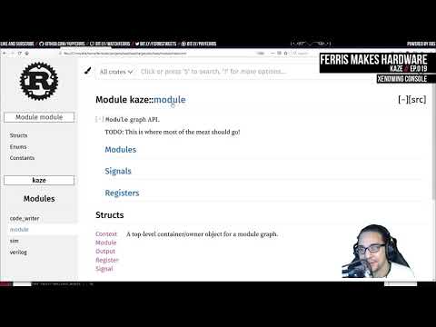 Ferris Makes Hardware Ep.019 - kaze