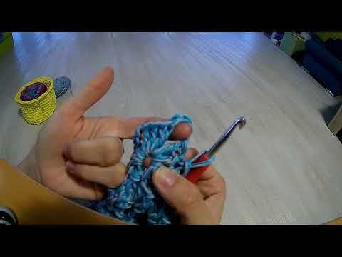 Mandala brezrokavnik, 20. krog,  šibične petlje