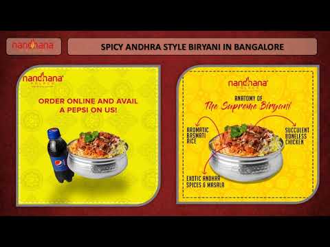 Videos from Best Andhra restaurants in Bangalore - NandhanaRestaurants