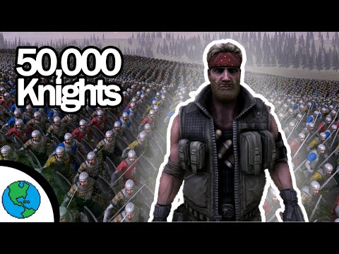 50,000 Knights V.S. Chuck Norris! -Ultimate Epic Battle Simulator (EUBS)