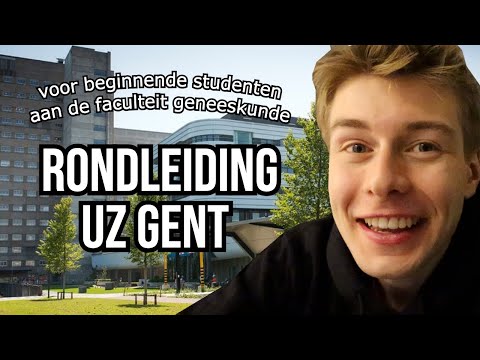 Rondleiding op campus geneeskunde / UZ Gent voor beginnende studenten!