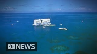 Australia's bizarre floating hotel is now in North Korea