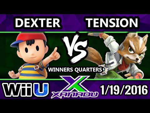 S@X 133 - Dexter (Ness) Vs. ARC | Tension (Fox) SSB4 Winners Quarters - Smash Wii U - Smash 4
