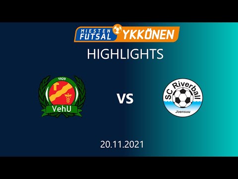 Highlights: VehU - SC Riverball 10-1 (5-1) 20.11.2021 Futsal-Ykkönen
