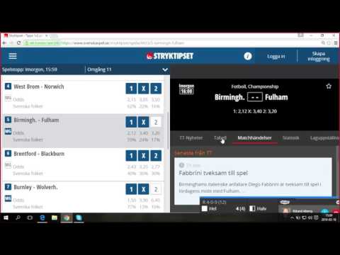 Stryktipssnack 19/3: "Nu siktar vi på 11 miljoners-jackpotten"