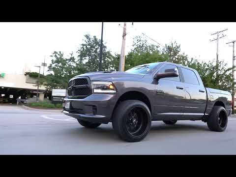 Osvaldo cruises his 2018 RAM 1500 Night edition on American Force wheels thru chicago!