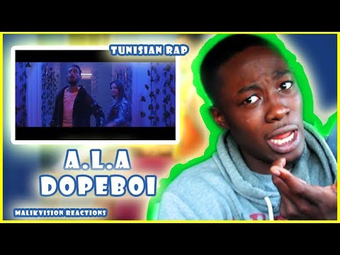TUNISIAN RAP 2018 REACTION! A.L.A - Dopeboi (Official Video) | A.L.A Dopeboi REACTION