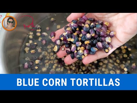 How to Make Blue Corn Tortillas | Blue Corn Arepas &...