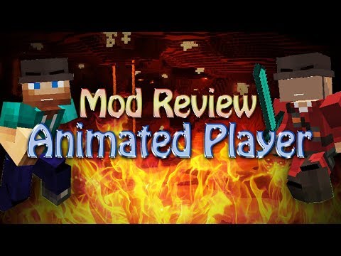 Minecraft Mod: NEW ANIMATIONS (Animated Player Mod)