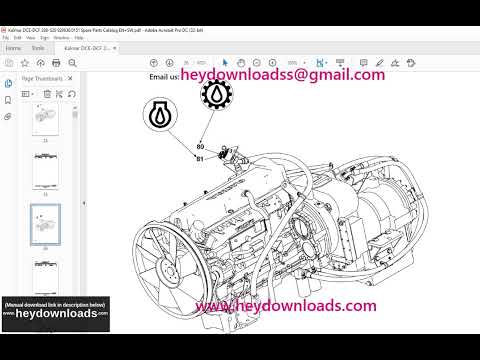 Kalmar Reach Stacker DCE/DCF280-520 Parts Manual EN_SW