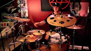 Job For A Cowboy - Unfurling A Darkened Gospel Drum Cover