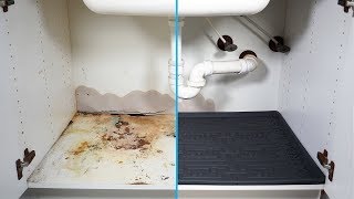 Water Damaged Cabinet - Repair & Prevent