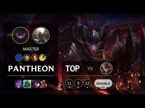 Pantheon Top vs Rumble - EUW Master Patch 12.2