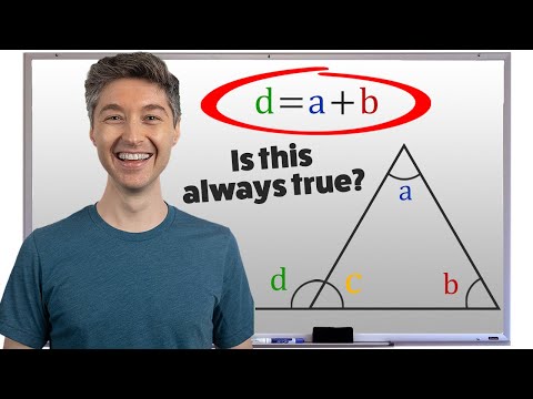 Exterior Angle Theorem for Triangles