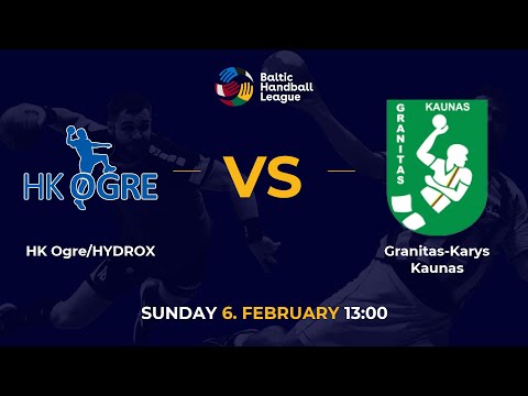 BHL 21/22: HK Ogre/HYDROX - Granitas-Karys Kaunas