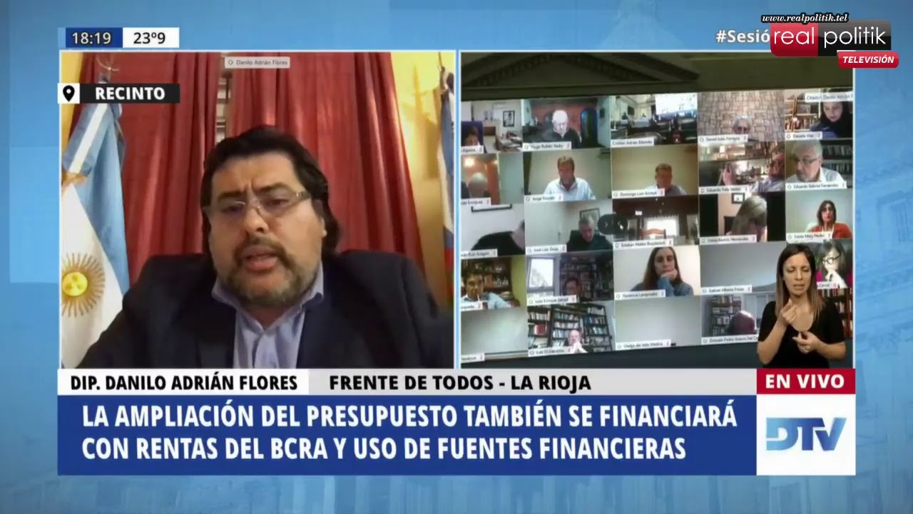 Sesión especial en la Cámara de Diputados para tratar la Reestructuración de la Deuda