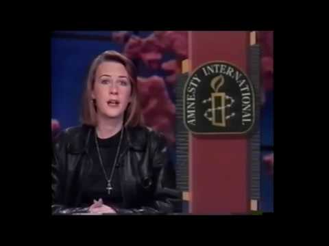 R.E.M. 1992-12 - 'MTV Day In Rock', USA (Report surrounding 1992 Reebok Human Rights Awards)