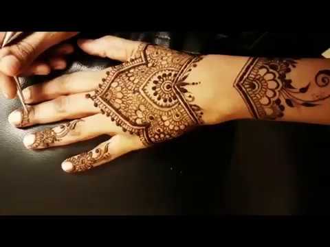 Latest indian mehandi designs | Amreen Fathima- Contemporary