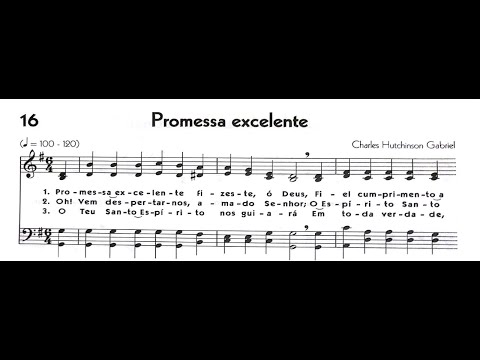 Hinário 5 CCB - Hino 016 - Promessa excelente - Strings - Teclado Yamaha PSR S670