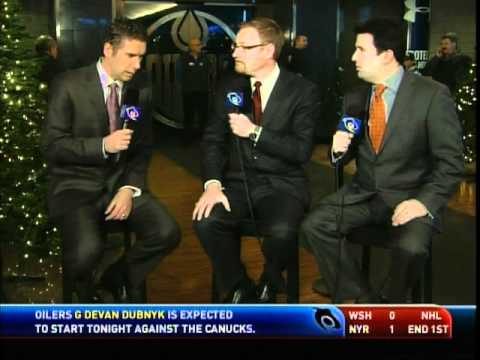 Gene Principe Luongo Pun - Oilers vs Canucks 12-12-2010