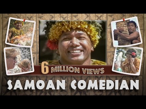 Samoan Comedian (Chief Sielu Avea) 1995 Polynesian Cultural Center, Laie, Oahu, Hawaii