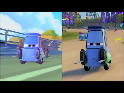 Cars 2 Guido vs Cars 3 Guido