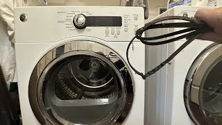 GE Front Load Dryer Belt Replacement