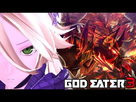 No Damage / One Devour Battle - Part 6 (Anubis) - God Eater 3 - Non-commetary Gameplay