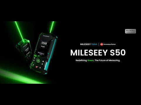 MILESEEY S50 Green-Beam Laser Distance Meter - 🔔Just Launched!
