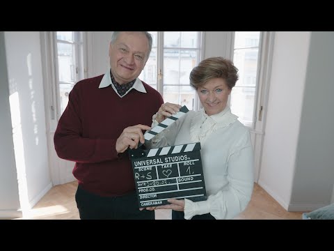 Regőczy Krisztina és Sallay András címlapfotózása