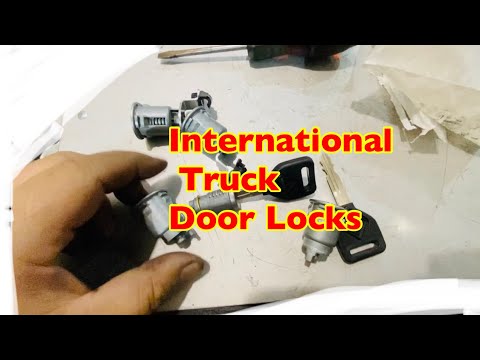 Replace International Trucks (Door Key Locks)