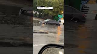 Incredible Scenes: Long Beach Overwhelmed by Massive Rainfall