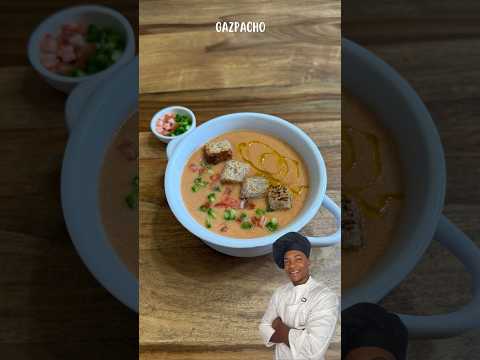 Receta Tradicional de GAZPACHO ANDALUZ en 10 minutos