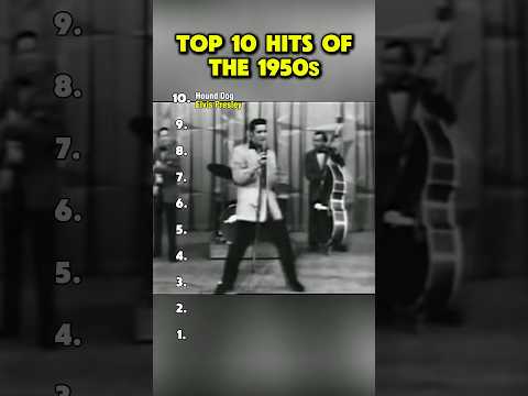 Top 10 Hits Of The 1950s #flashback #music
