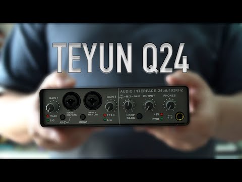 Аудиокарта Teyun Q 24 #созданиемузыки #recordstudio #записьпесни#Аудиокарта