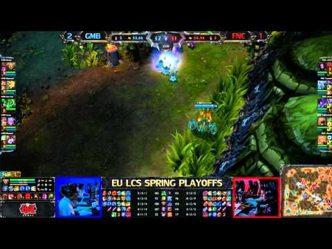 Fnatic vs Gambit Gaming Game 4 LCS 2013 EU Spring Grand Final 1080p HD