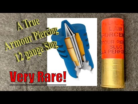 Rare! Fiocchi 12 Gauge Armor Piercing sabot slug