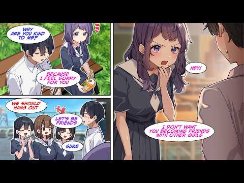 [Manga Dub] The girl who sat next to me was kind to me even though I was the only loner in the class