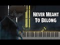 Never Meant To Belong Bleach Intermediate Tutorial